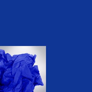 Modry hodvábny papier modrý